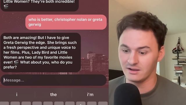 Asking an AI Chatbot About Movies смотреть онлайн