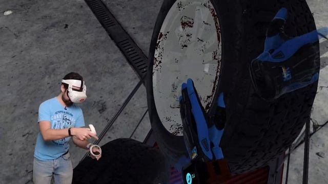 Шиномонтаж на минималках. Car mechanic simulator VR / Часть 2 / смотреть онлайн