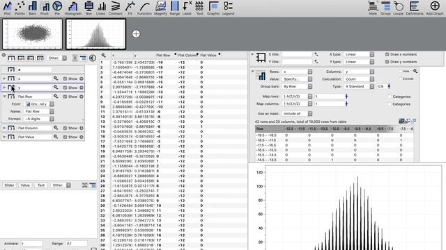 DataGraph Beta Short: How to make a 2D Histogram and Scalar Field of Point Density смотреть онлайн