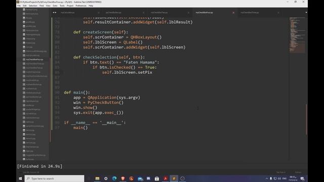 28 PyQt5 QCheckBox with Python part#7 تعلم بايثون مع نور смотреть онлайн