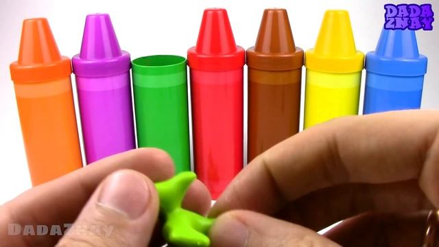 Учим цвета с Карандашами|7 больших Карандашей | Учим цвета |Карандаши Сюрпризы смотреть онлайн