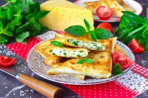 КАК ПРИГОТОВИТЬ ХАЧАПУРИ ИЗ ЛАВАША С ТВОРОГОМ НА СКОВОРОДЕ