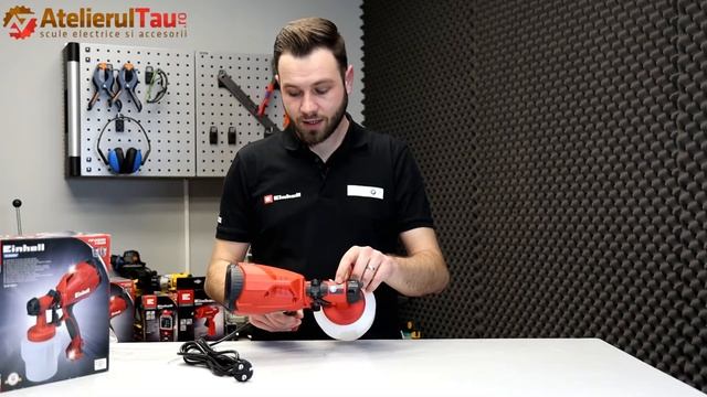 Einhell - TC-SY 500 P - Pistol de vopsit, 500 W, 1 l, 550 g/min - Prezentare&Test in sarcina смотреть онлайн