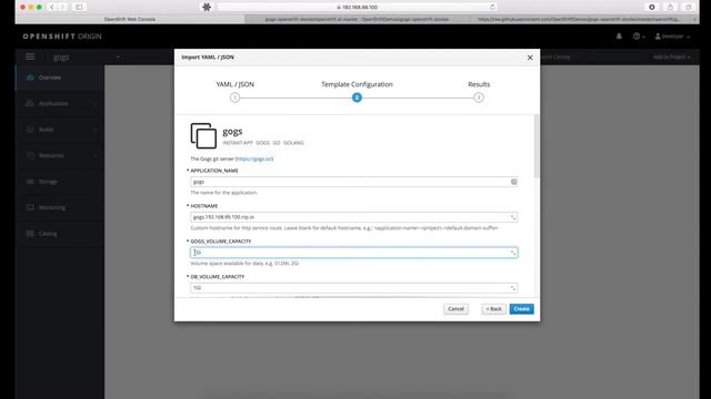 Como instalar el servidor git gogs en OpenShift ? #45 смотреть онлайн