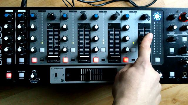 Denon DN-X500 Mixer testing смотреть онлайн