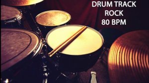 Drum Beat 80 BPM | Drum Track | Base de batería | Rock 80 BPM