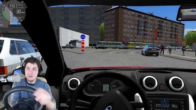 City Car Driving ПО СЕТИ С ДРУГОМ смотреть онлайн