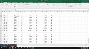 Как сделать таблицу умножения в программе Excel