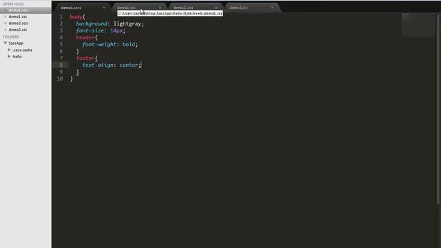 利用Sass编写高质量CSS5 sass语法基础（命令行与注释） смотреть онлайн