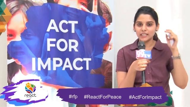 React For Peace | REACTion from Sai Mounika | Act For Impact смотреть онлайн