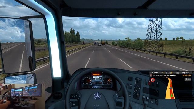 MERCEDES BENZ AXOR 3228 ( ETS2 1,38 ) EDİRNE GEBZE ARASI BALYA ÇEKİYORUZ. смотреть онлайн