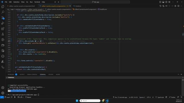 Solución (FIX): TypeScript: This comparison appears to be unintentional because the types 'x' and.. смотреть онлайн
