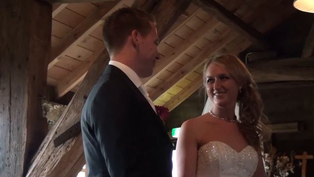 Trouwclip Frans & Michelle