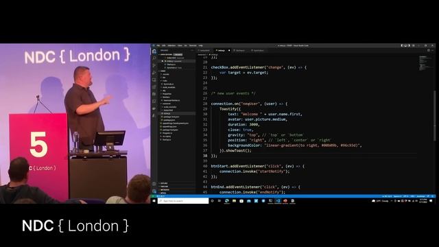 Real-Time Revolution: SignalR in Action - Kevin Griffin - NDC London 2022 смотреть онлайн