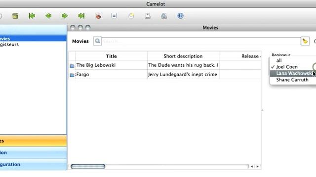 Camelot: Filter with combobox смотреть онлайн