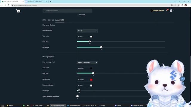 Custom CSS Streamlabs English Setup смотреть онлайн