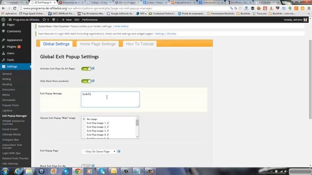 Easy Exit Popup Manager para Wordpress - Tutorial смотреть онлайн