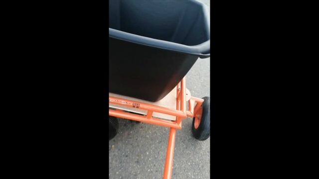 четырехколесная тележка для сада смотреть онлайн