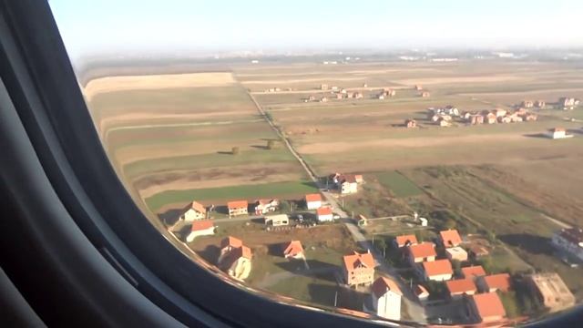 Sletanje na Beogradski Aerodrom (Landing at Belgrade Airport) FULL HD смотреть онлайн