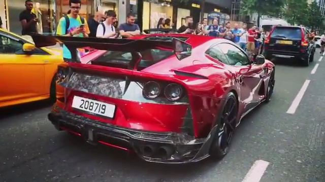 Mansory Ferrari 812 SuperFast In London смотреть онлайн