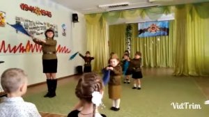 Танец ко Дню Победы "Синий платочек" (девочки 3-4 года)