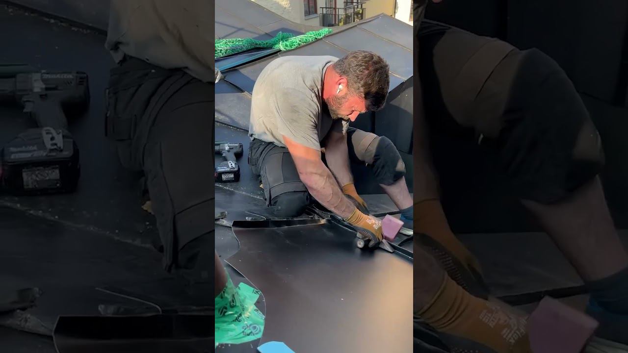 Фальцевая кровля #фальцеваякровля#roof смотреть онлайн