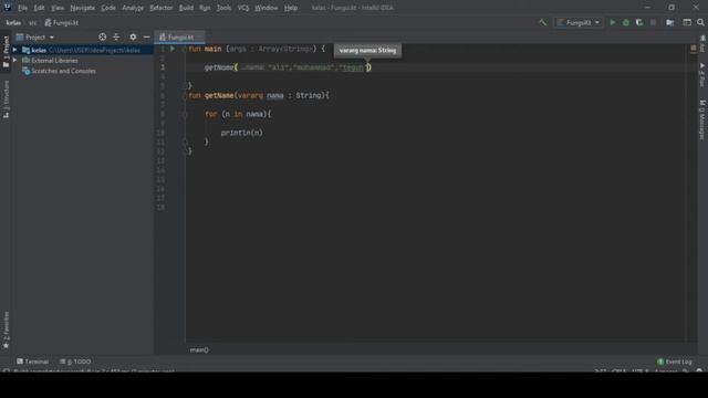 Belajar Kotlin Bahasa Indonesia - 31. Vararg Argument смотреть онлайн