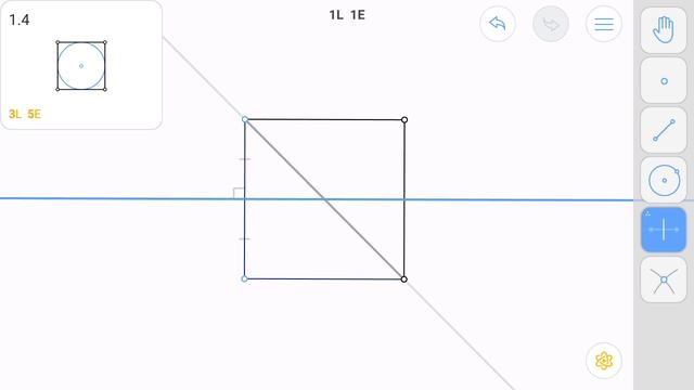 Euclidea 1.4 (Alpha 4) Solution Walkthrough