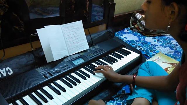 Vandemataram song on casio by shinymelina смотреть онлайн