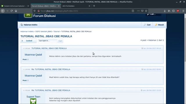 Jibas 07 install php import database смотреть онлайн