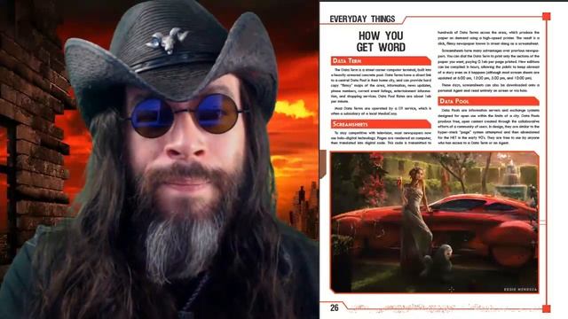 #RPG - Cyberpunk RED Jumpstart Review & Deep Dive, 2020-2045, rules and possible 2077 lore смотреть онлайн