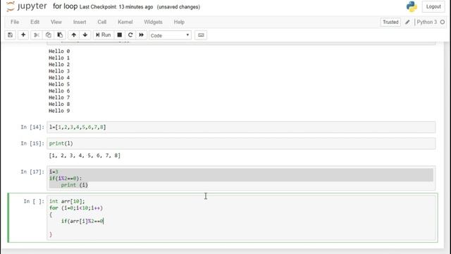 17 For Loop in python (Urdu/ Hindi) смотреть онлайн