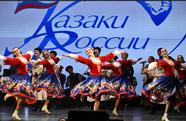 Браво казаки. Танец ансамбля Казаки России. смотреть онлайн