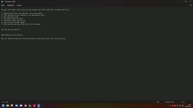 How To Import PERSONA File To Minecraft Bedrock Tutorial (custom capes with Skins pack) смотреть онлайн