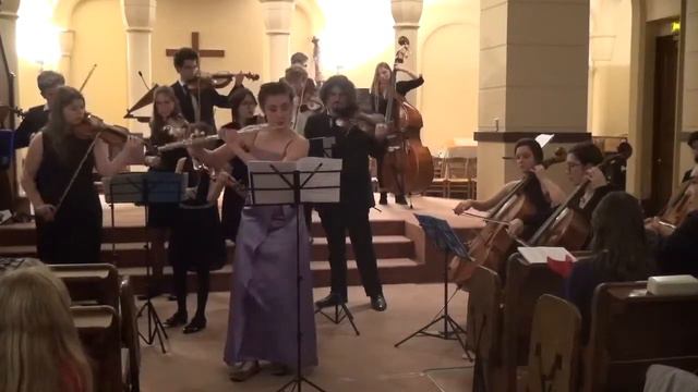 Vivaldi, Concerto pour flûte RV435, 1er mvt, Ensemble Spiritelli de David Castro-Balbi смотреть онлайн