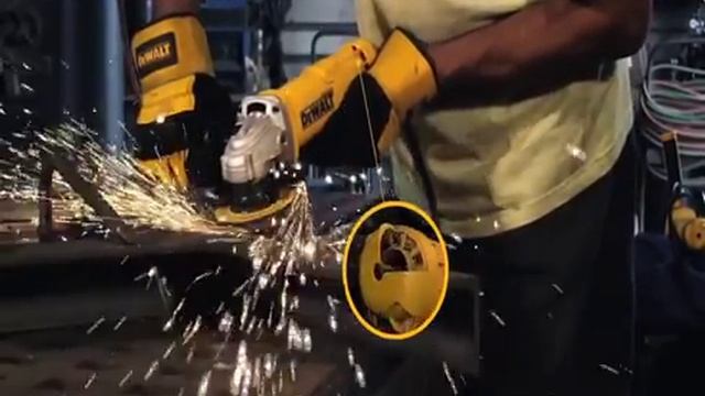 DeWalt 4-1/2 In. 11 Amp Angle Grinder Model #DEWALT-DWE402 смотреть онлайн