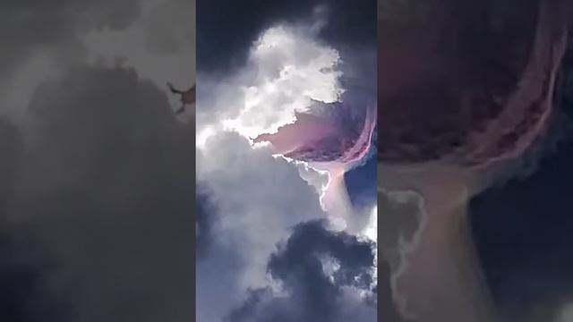 Яркая иризация облаков в Тринидад и Тобаго, 28 октября. смотреть онлайн