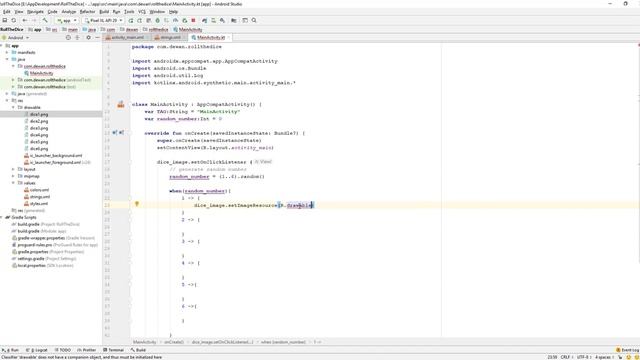 Android | Kotlin | Training : Roll The Dice Game - Part 5 смотреть онлайн