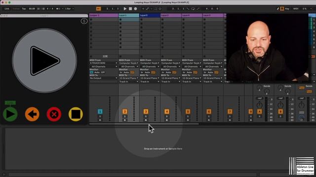 Live Looping with Ableton Live - Max for Live device - Full Run-Through Video смотреть онлайн