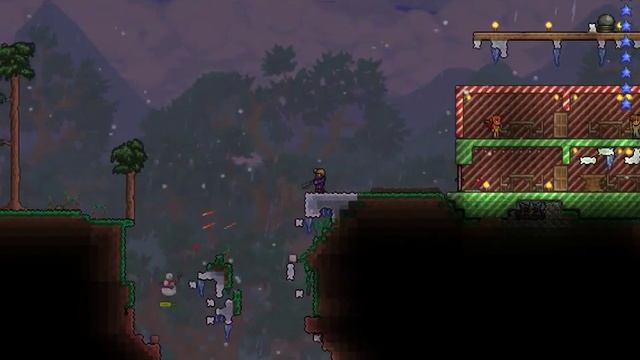 Как победить снежный легион без хорошей брони и подготовки (Terraria) смотреть онлайн
