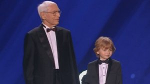 Композитор Александр Зацепин, 95лет и Елисей Мысин в Crocus Holl