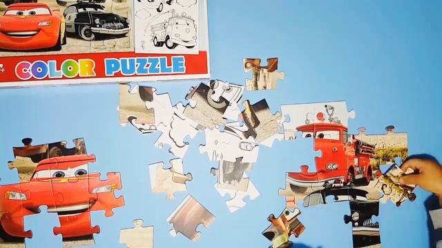 Cars Lightning Mcqueen jigsaw, Puzzle solving solutions, 3 year old solving puzzle, cars puzzle, смотреть онлайн