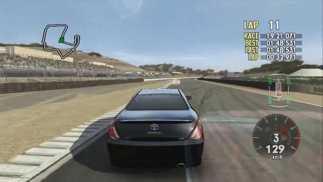 FM1 Time Trials: Mazda Raceway Laguna Seca -- 2004 Toyota Camry Solara SE смотреть онлайн