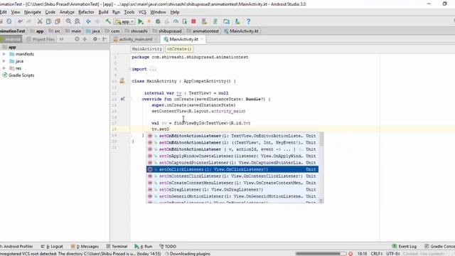 Kotlin with Android -13. Create a Blink Animation Project смотреть онлайн