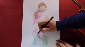 Как нарисовать папу и дочку День отца How to draw father and daughter Happy father`s Day День батьк