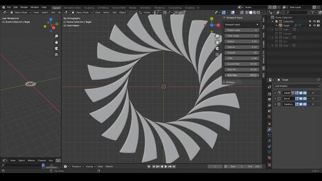 [Demo] Procedural Aperture 2 - blender animation nodes смотреть онлайн