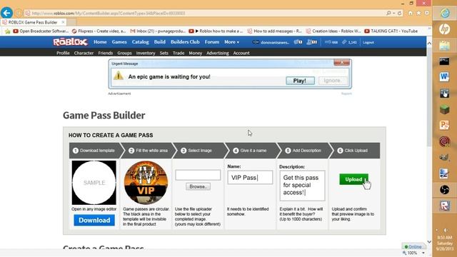 ROBLOX: how to make game passes смотреть онлайн