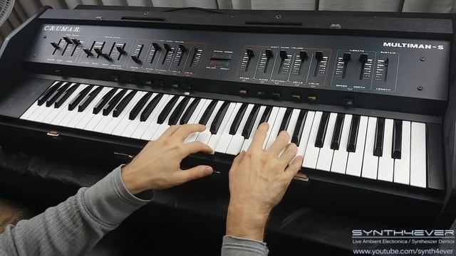 Crumar Multiman-S / Orchestrator - Synth Review & Demo | Analog String Synthesizer смотреть онлайн