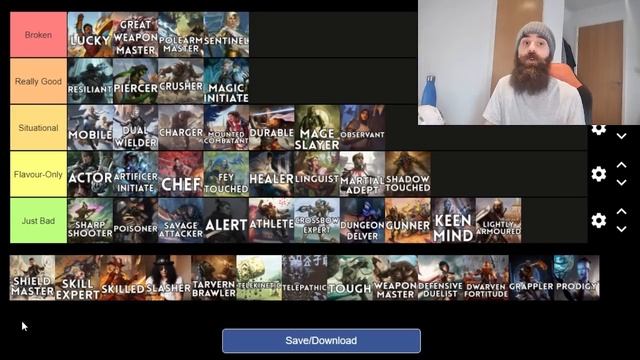Ranking Every Feat For Barbarians // Part 2 | DnD Tier List смотреть онлайн