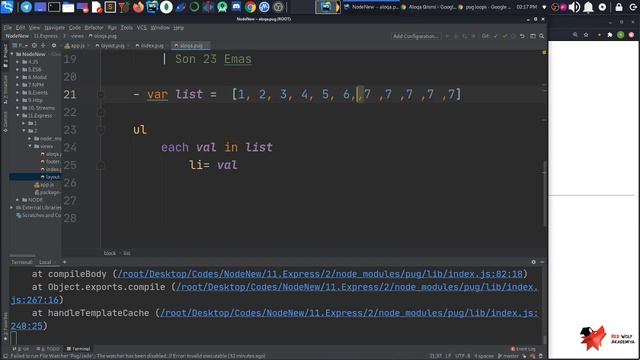 Noldan NodeJS va Javascript Darslari #78 смотреть онлайн